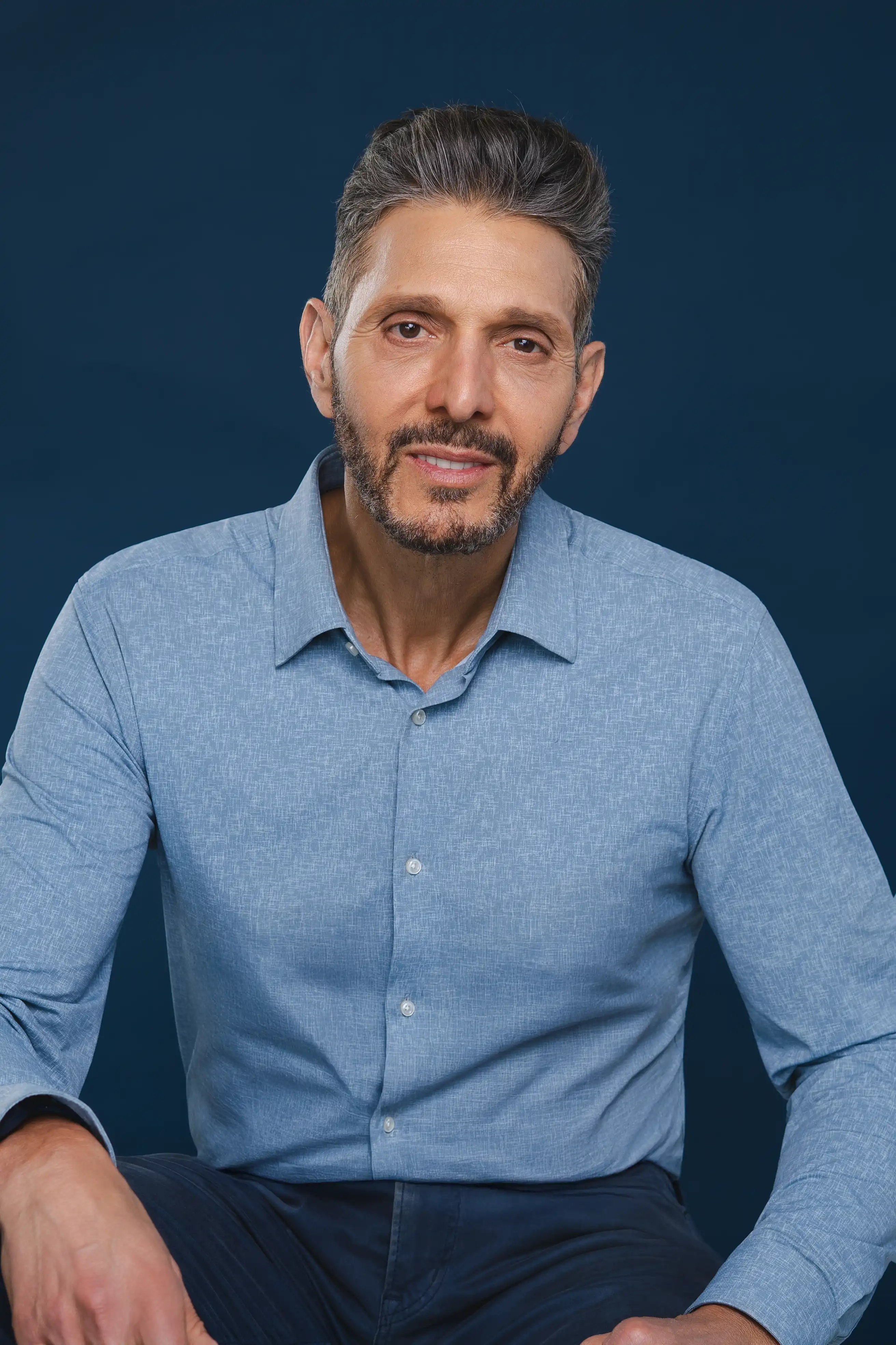 Foto de Newton Losi em viagem